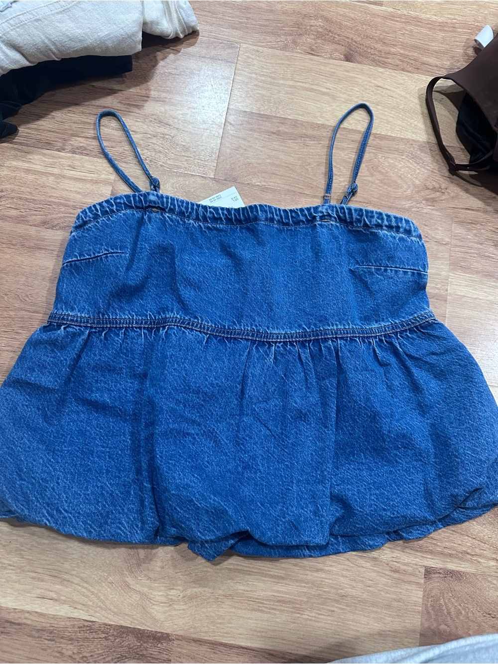 American Eagle Denim Tank Top